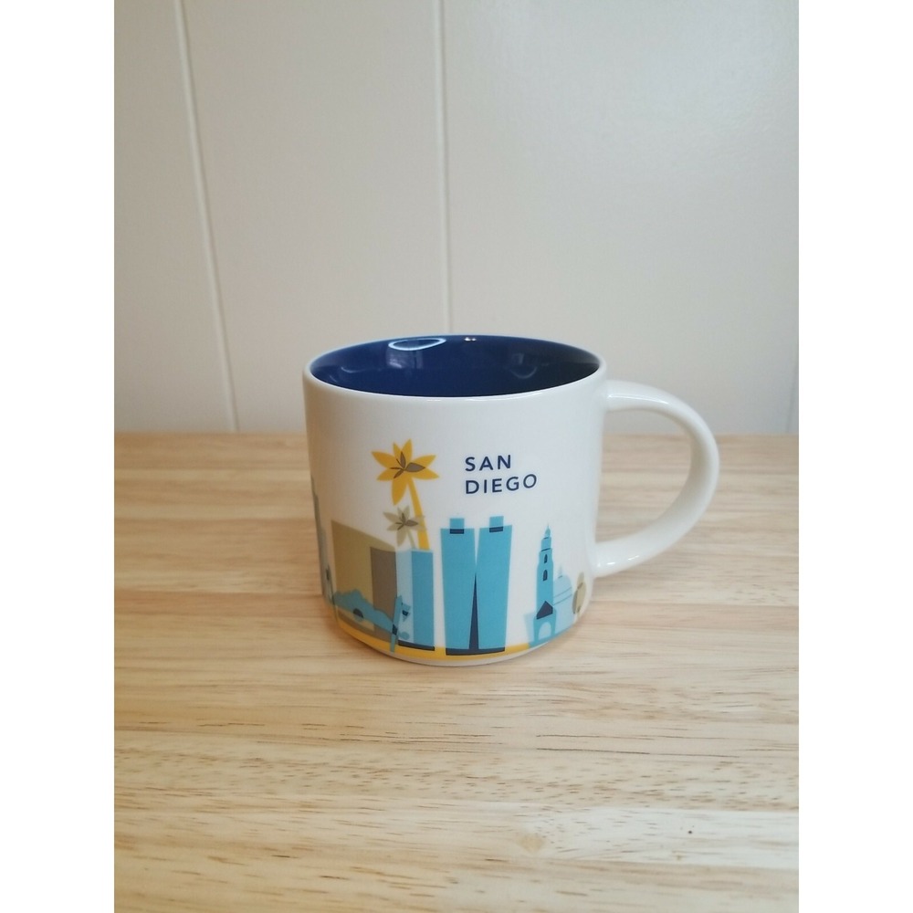 Starbucks San Diego You Are Here Coffee‎ Mug Cup 14 Oz Collection 2015